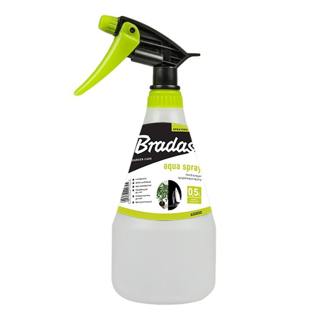 Drucksprühgerät Drucksprüher Gartenspritze 0,5l AQUA SPRAY Pflanzenschutz Bradas