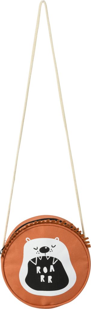 Umhängetasche für Kinder, Geldbörse (17x17x2,5cm), braun