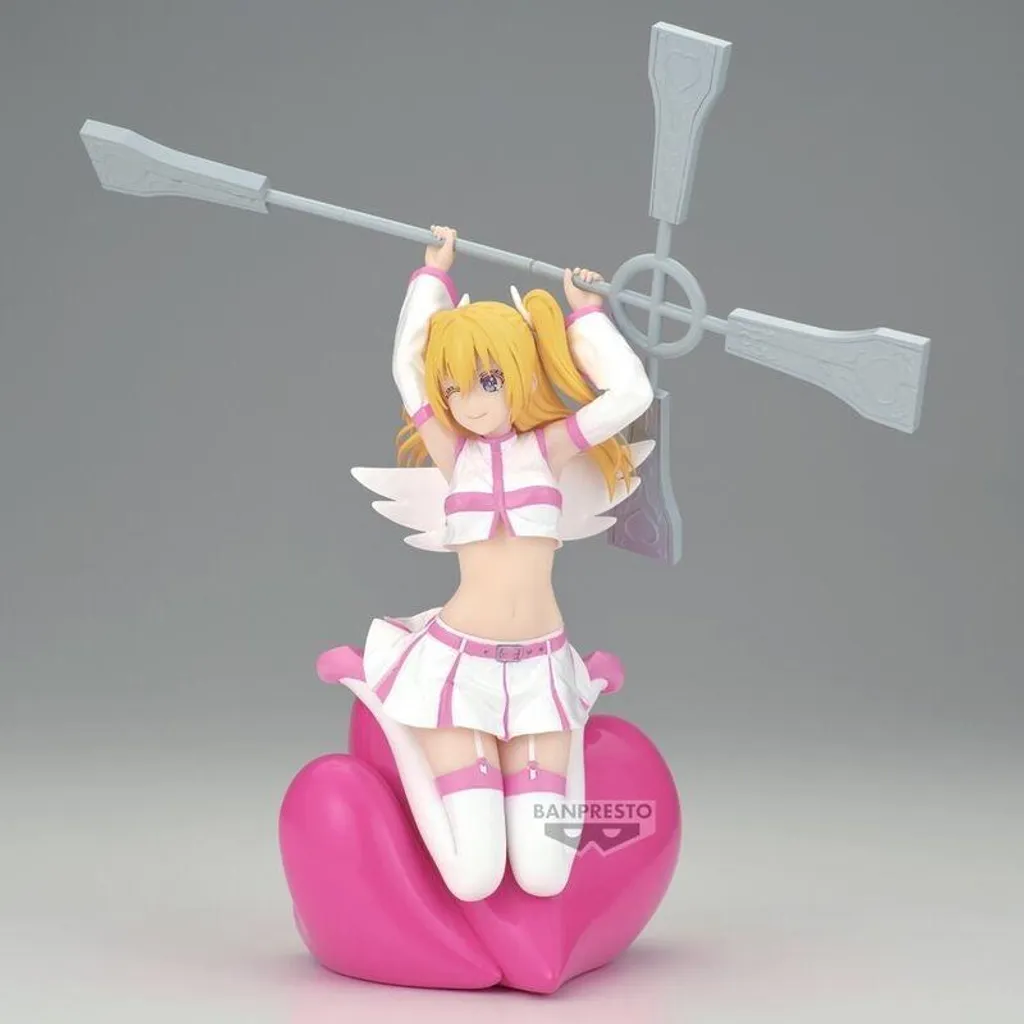 Statuette Décorative Poppin Heart 18 cm - Objet d'Art Design pour Salon