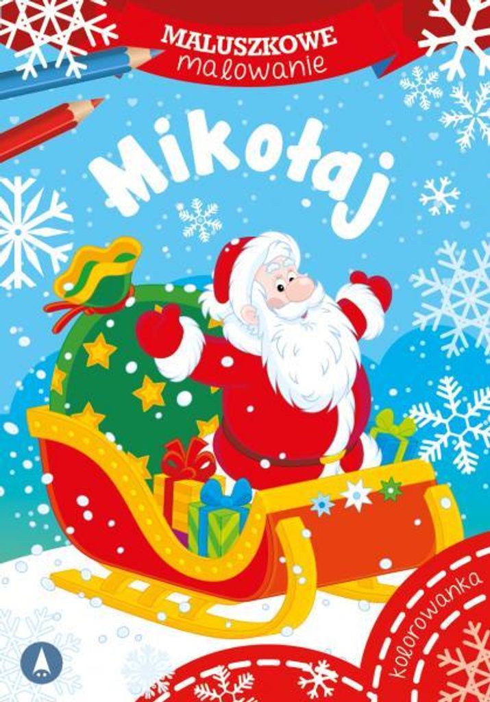Maluszkowe malowanie Mikołaj 76455
