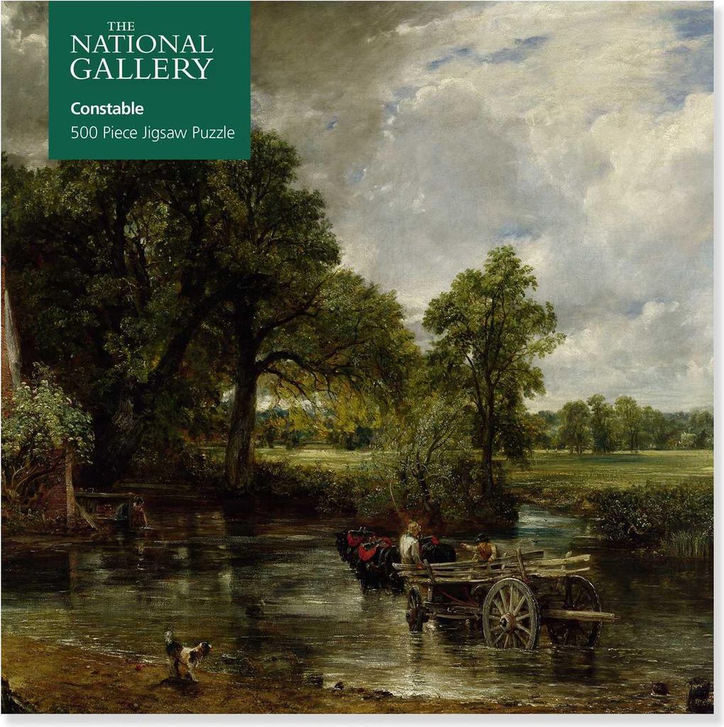 Adult Jigsaw Puzzle National Gallery: John Constable: The Hay Wain (500 Pieces)