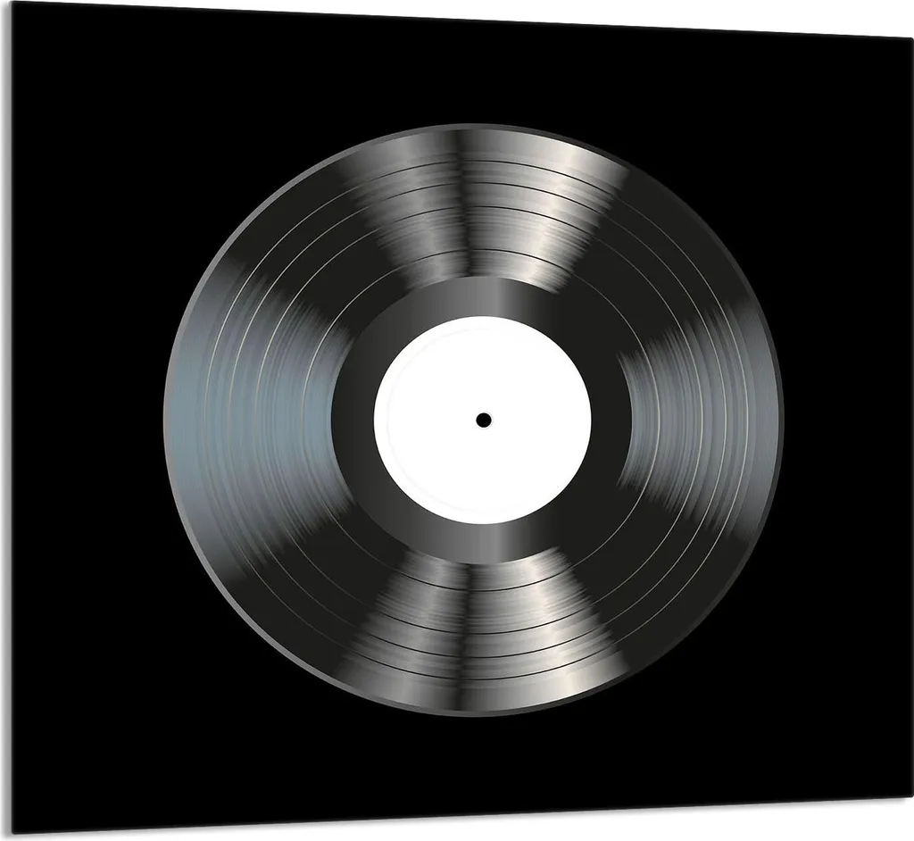 PIATTO IN VETRO PER CUCINA 65x60 Vinile
