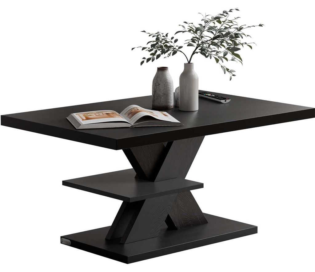 CASARIA Couchtisch Detroit Schwarz Produktbild 