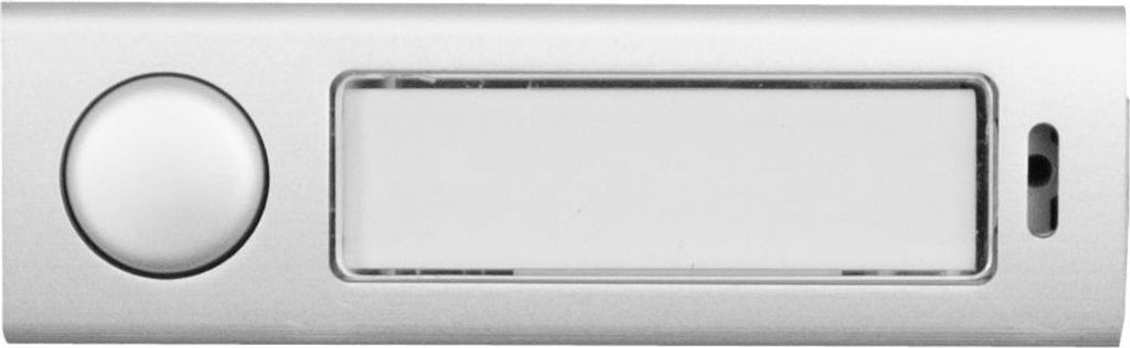 KNOBLOCH Aluminium-Klingeltaster (Farbe: silber) Farbe: Produktbild 