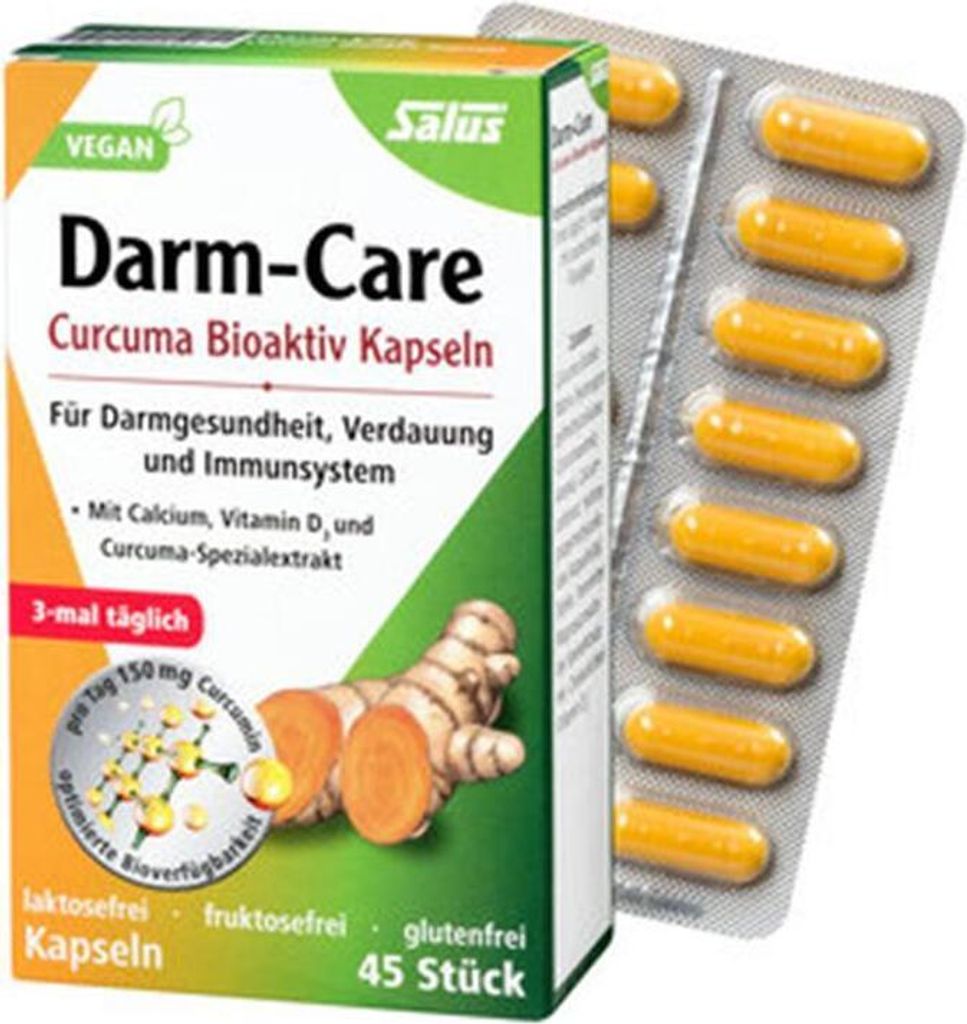 Salus Darm-Care Curcuma Bioaktiv Kapseln 45 St