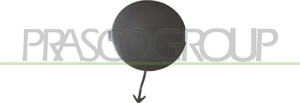 PRASCO TY2011236 Cache crochet de remorquage avant OE 521270H901 Aygo