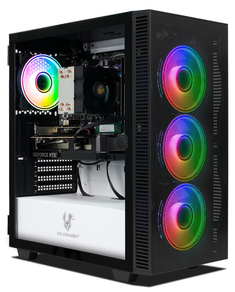 Ankermann Astro Gaming PC, AMD Ryzen 5 9600X, Nvidia GeForce RTX 5060 Ti 16GB, 32GB DDR5 RAM, 1TB NVMe SSD, Windows 11, WLAN & Bluetooth