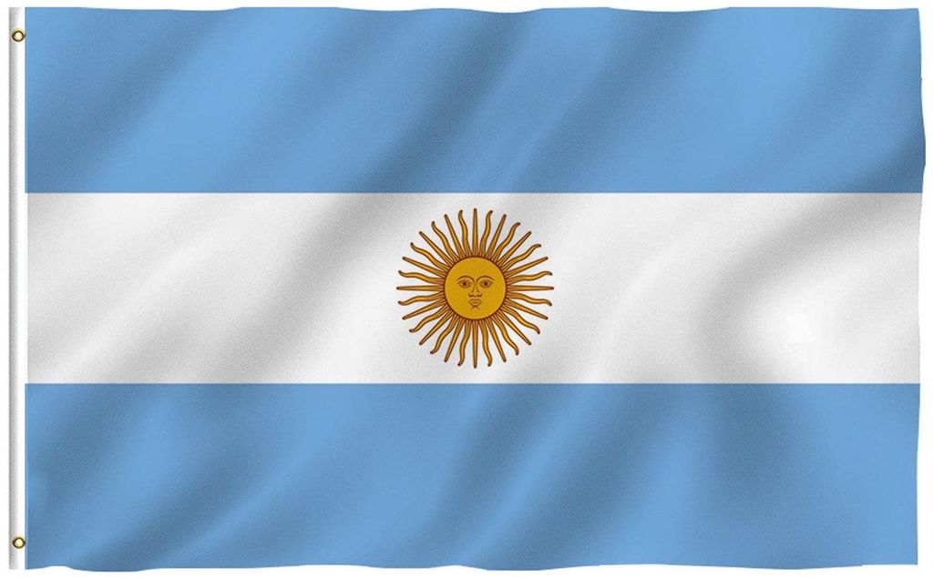 Go Go Gadget – Flaga Argentyny – 90 x 150 cm – Argentyna Zdjęcie produktu 