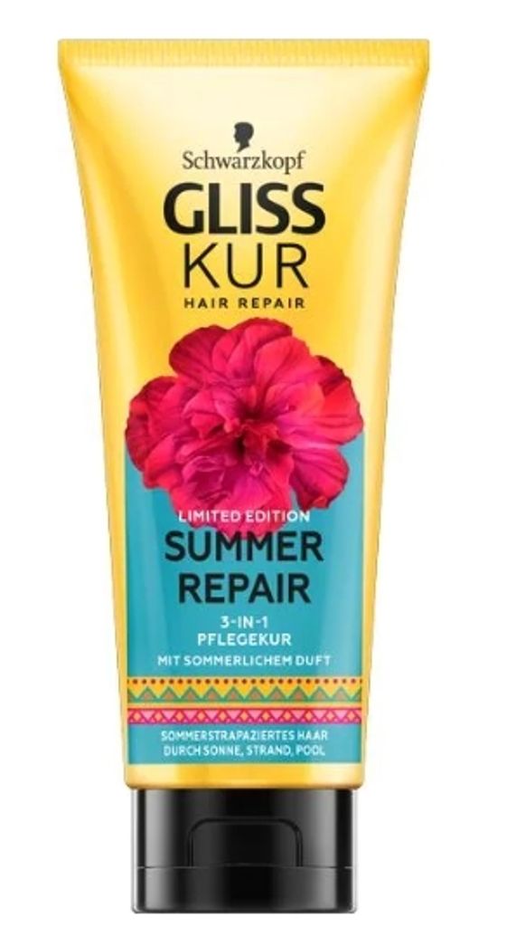 Gliss Kur Summer Repair Treatment 100ml - Hair Care From Germany