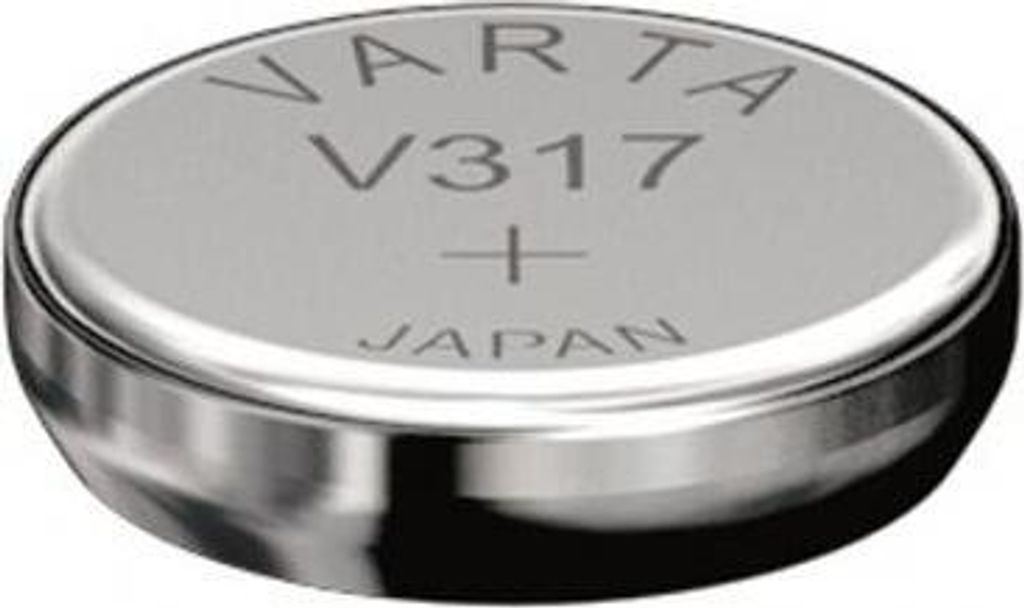 1 Varta Watch V 317 Primär Silber Uhrenbatterie Blister
