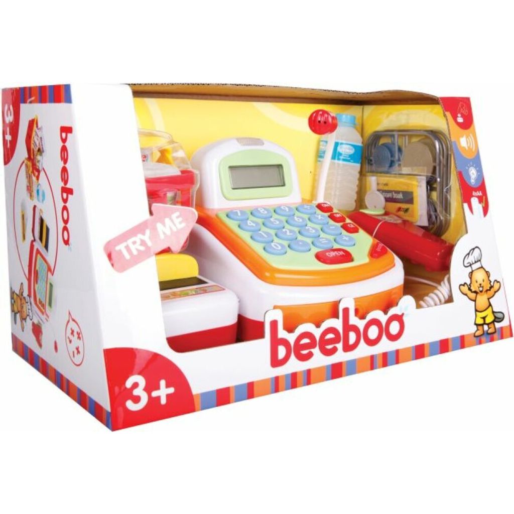 Spielkasse mit Warenband und Scanner beeboo Produktbild 