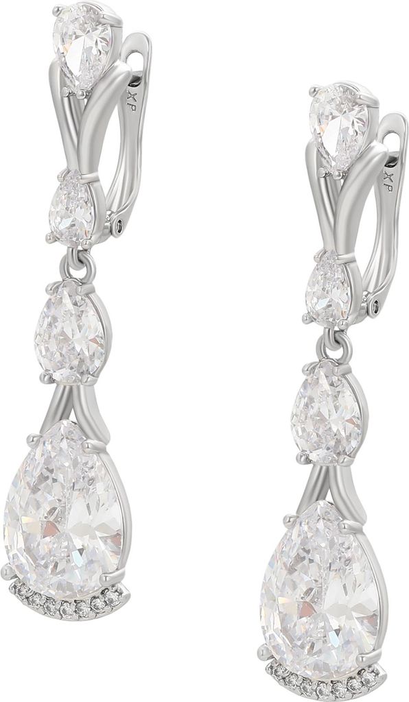 joella damen ohrringe - silber, one size