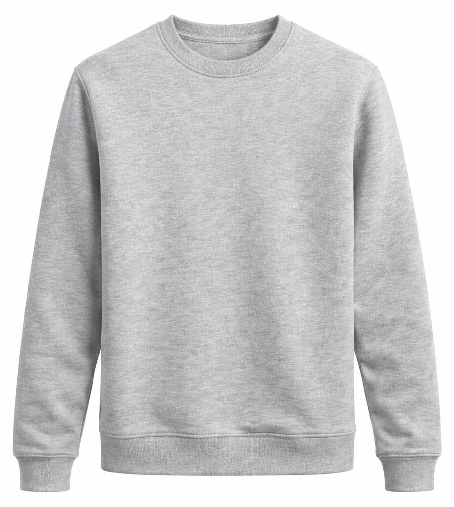 Arbeitsbluse - Sweatshirt XL - graue Bluse - Baumwolle Produktbild 