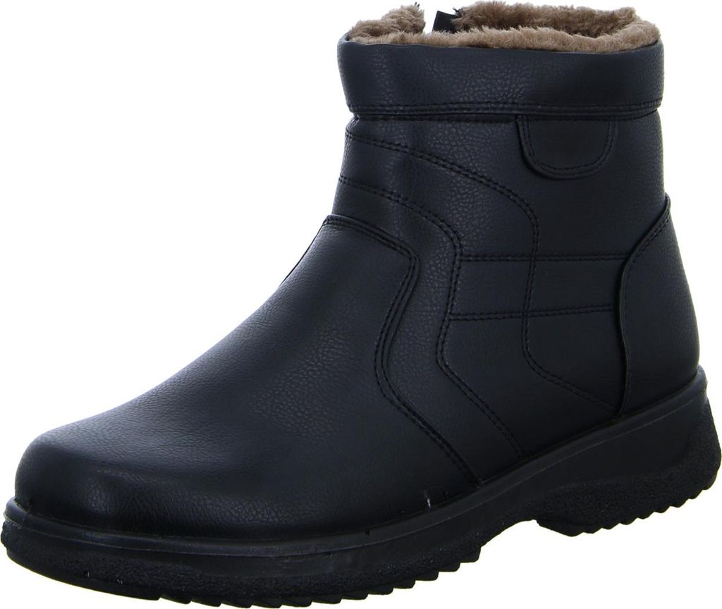Paulo G., Reißverschlussstiefelette, Warmfutter, glattes Produktbild