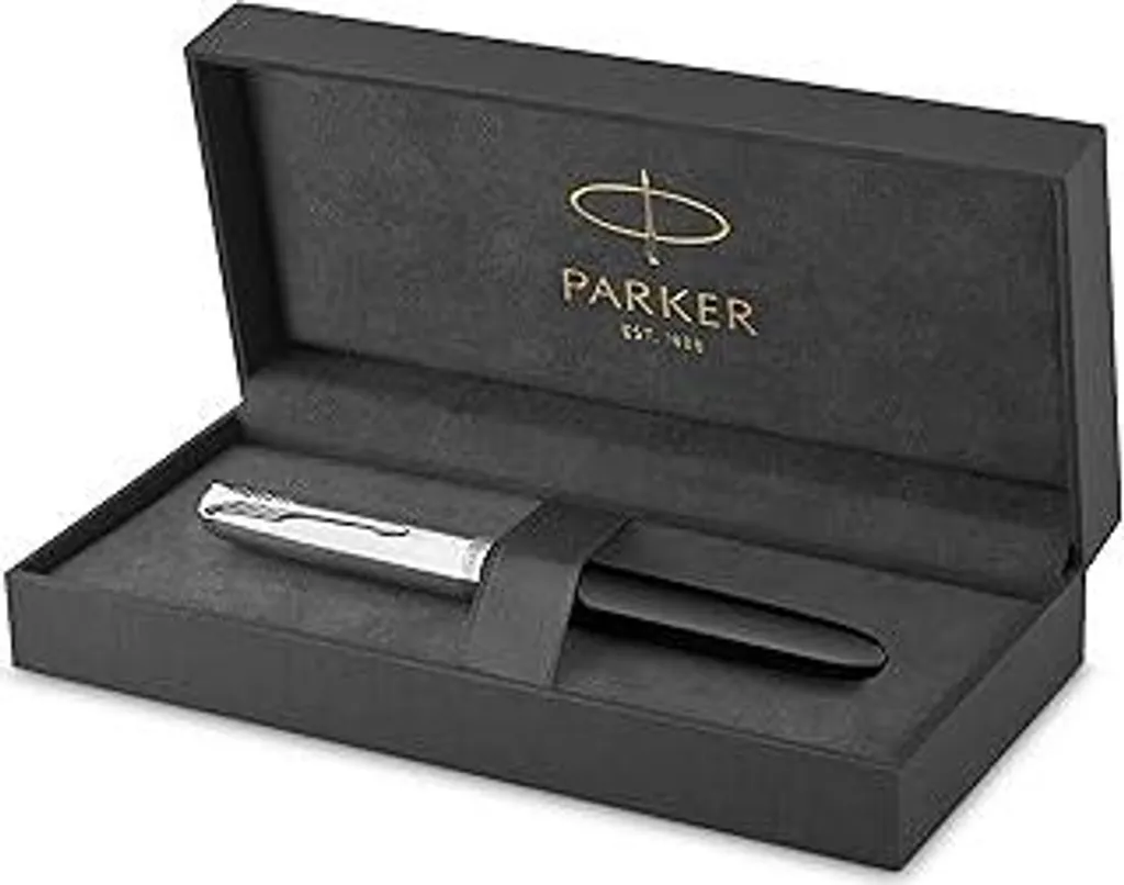 Recensione Parker 51 Penna Stilografica Nera Cromata - Pennino Fine