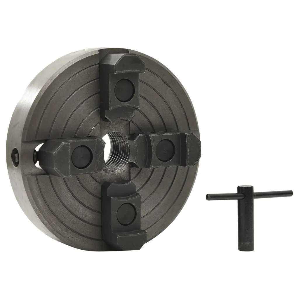 Mandrin 100 mm pour tournage sur bois M33 fixation stable à 4 mors
