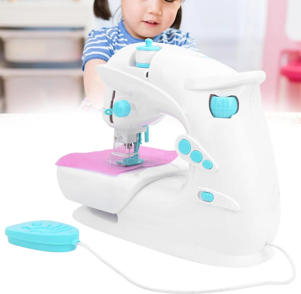 Machine à coudre enfant sécurisée pour s'initier sans se piquer