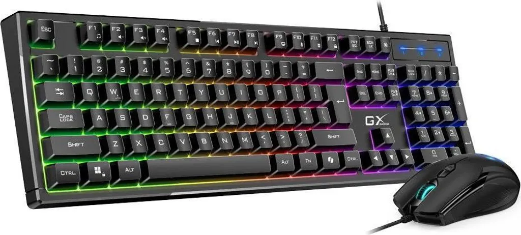 Ensemble Clavier et Souris Gamer Genius Scorpion KM-GX6 Rétroéclairé
