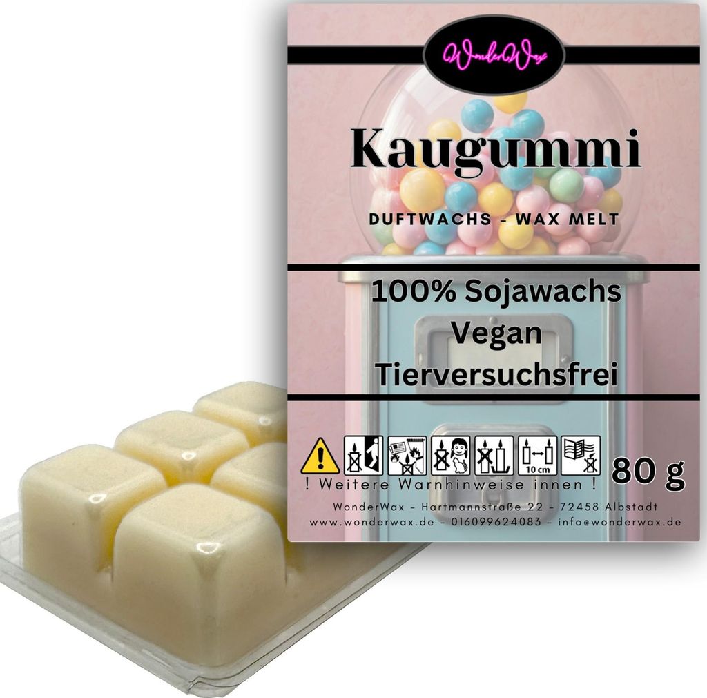 WonderWax Duftwachs Wax Melts für Duftlampe, 6 Würfel Duftmelt Wachsmelt Sojawachs Duftwachs Würfel für Raumdüfte, Wachs Duftöl Winter Indoor...