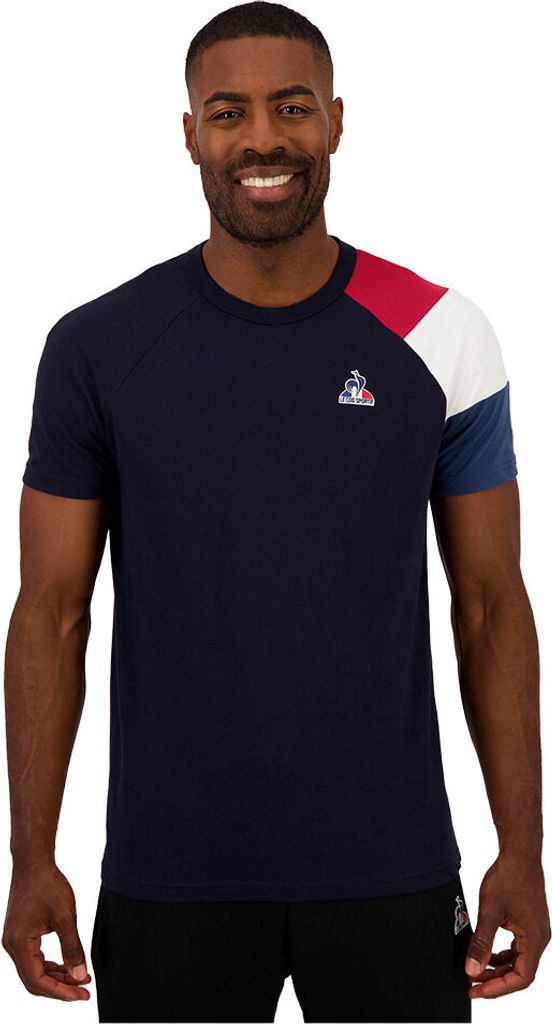 Le Coq Sportif Bat Sp N°1 Kurzarm-t-shirt Blau XS Mann Blau XS