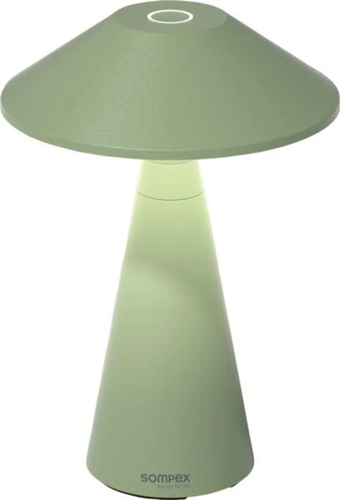 Lampe de lecture Sompex Move vert alu 31 cm - Idéal table de chevet