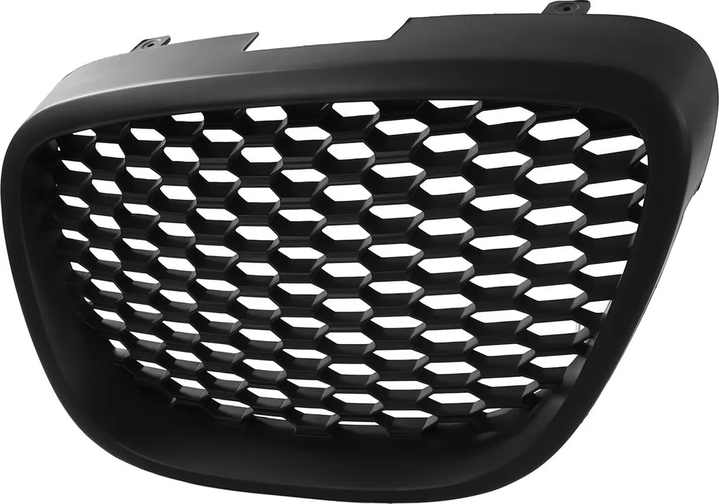 Calandre de radiateur sport en nid d'abeille noir mat pour Seat Leon