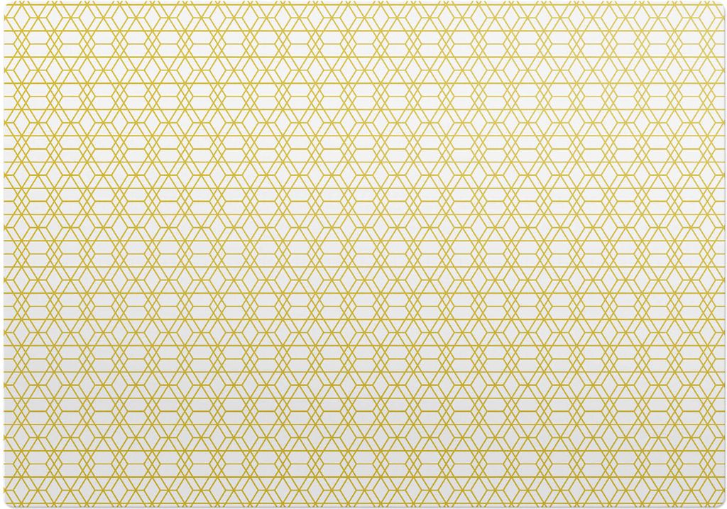 Geometrisches Karomuster – Bodenschutzmatte – Rutschfest – Schutzmatte für Büro – Vinylmatte – Stuhlunterlage –100 x 70 cm