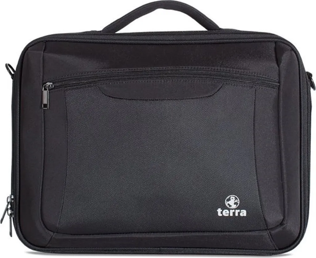 Sacoche Ordinateur 15.6" Terra 1510025 Noir - Accès Facile Toploader