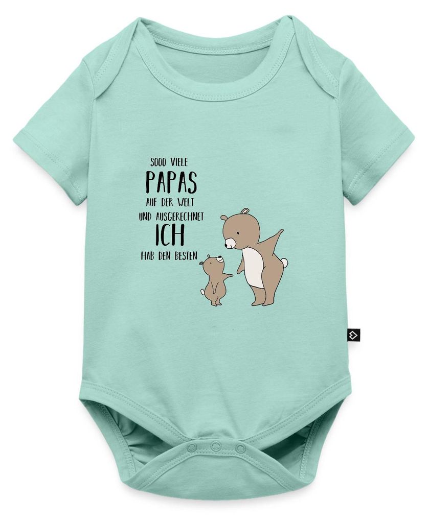 Spreadshirt Vatertag Papa Bär Ich Habe Den Besten Papa Produktbild 