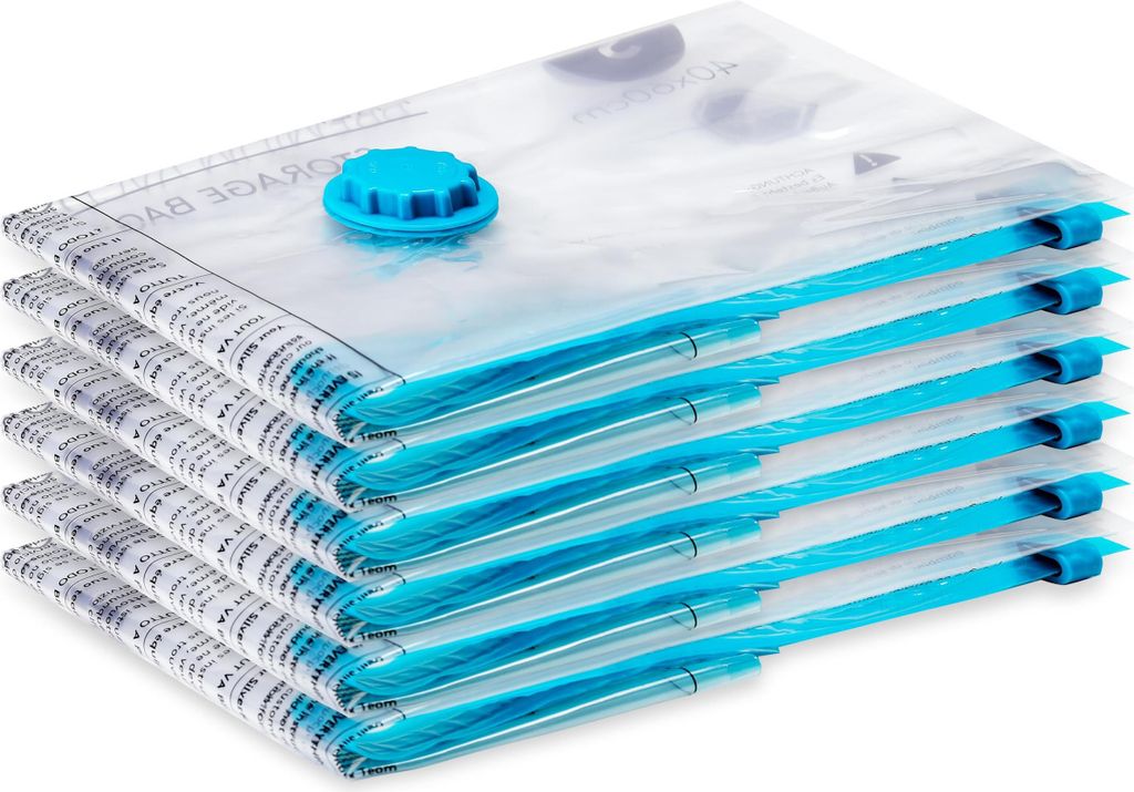 SilverRack Vakuumbeutel für Kleidung [6 Stück] in 40x60 cm Produktbild 
