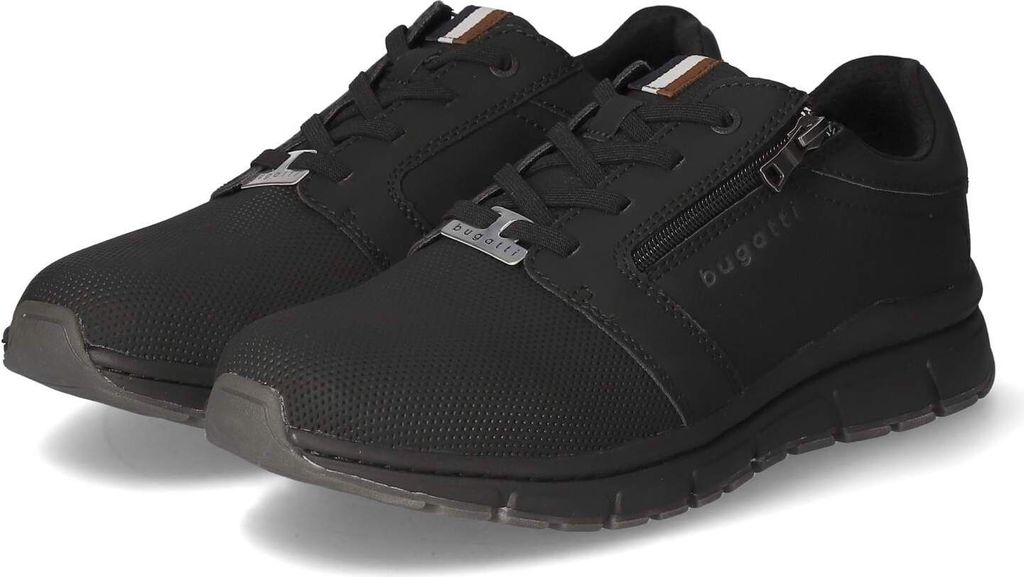 Bugatti Herren Halbschuhe Schwarz SynthetikGröße:45