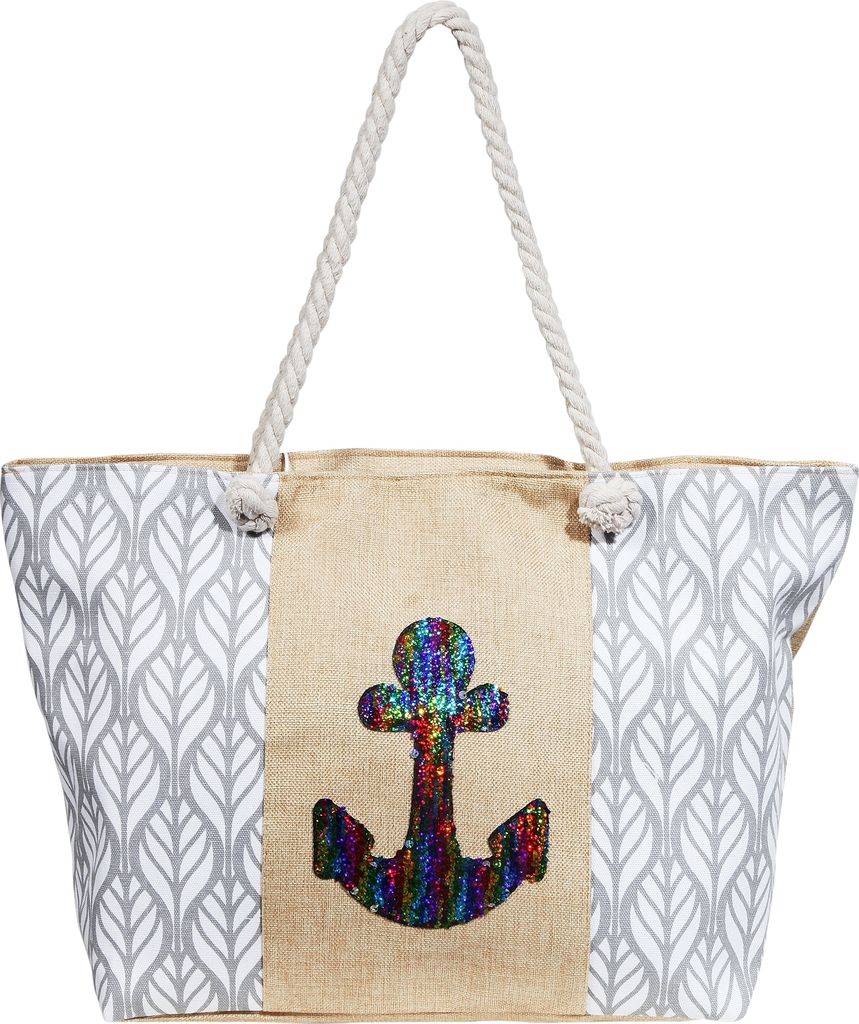 Damen Handtasche aus Textil, Maße: 58x36x15cm Produktbild 