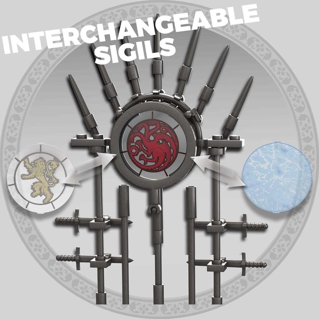 Mega Construx Probuilder Hra o trůny Der eisterne Thrones Obrázek produktu 18