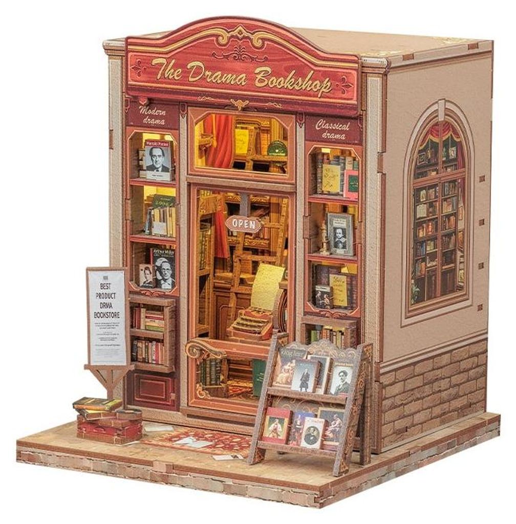 Stavebnica Cutebee Drama Bookshop CWGC206 Drevo 16 x 16 x Obrázok produktu 