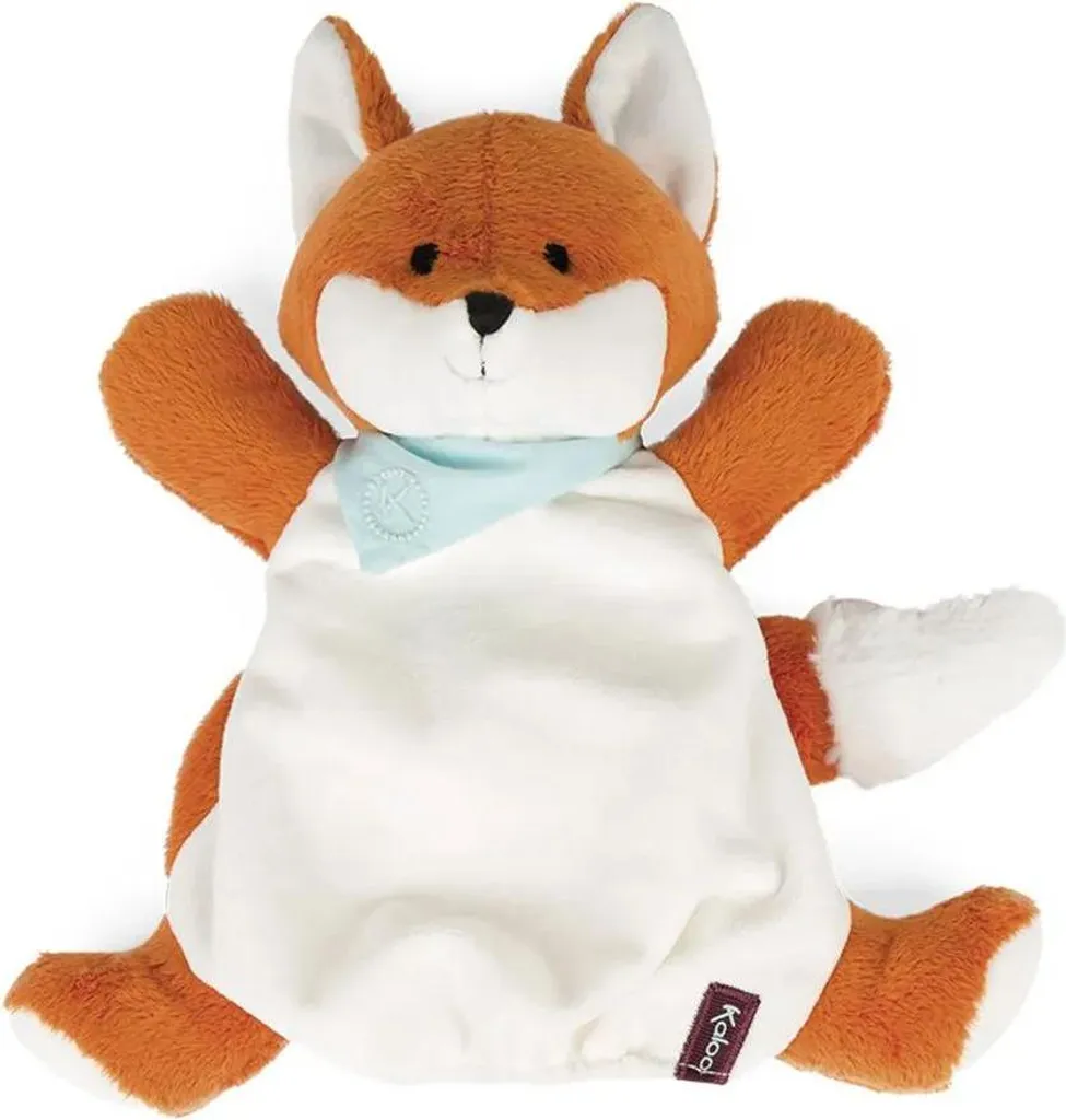 Doudou Renard Kaloo Apaisant K963496 - Peluche Marionnette Éveil 24 cm