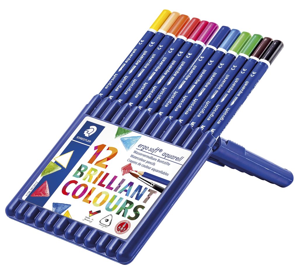 Ołówek Staedtler® 156 SB12 ergo soft® aquarell - pudełko z Zdjęcie produktu 