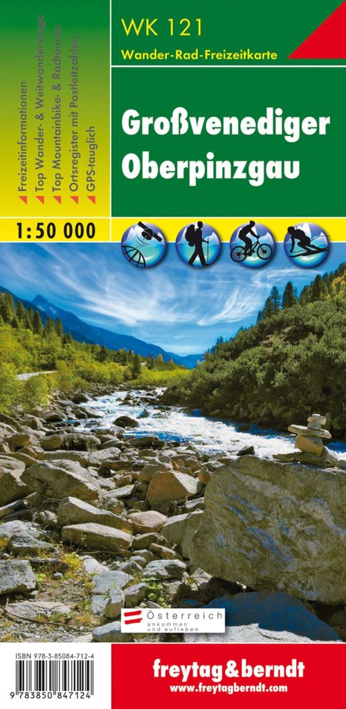 Großvenediger - Oberpinzgau 1 : 50 000. WK 121 Image du produit 