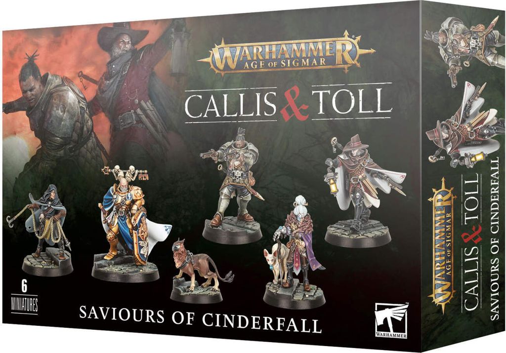 W-AOS: Callis & Toll - Saviours of Cinderfall (6 Figuren)