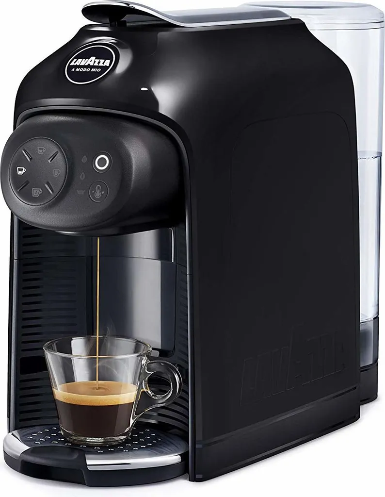 Lavazza Idola Machine à Café Silencieuse 1.1 L Fini les Bruits le Matin Noir
