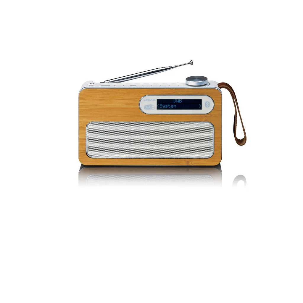 Radio Digitale DAB+ Bluetooth Bambù Eco-Friendly | Stile & Portabilità