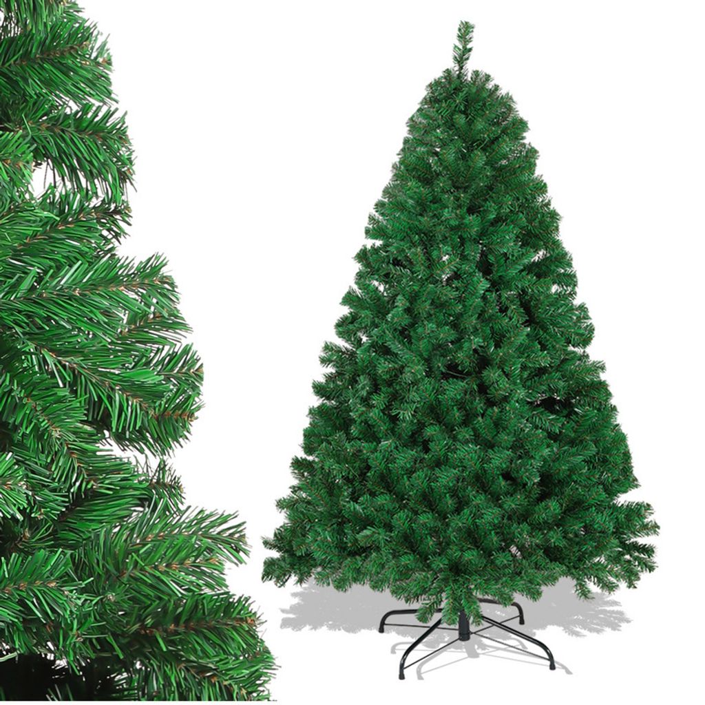 Albero di Natale artificiale Jayseuw 150 cm (Ø circa 92 cm) Immagine del prodotto 
