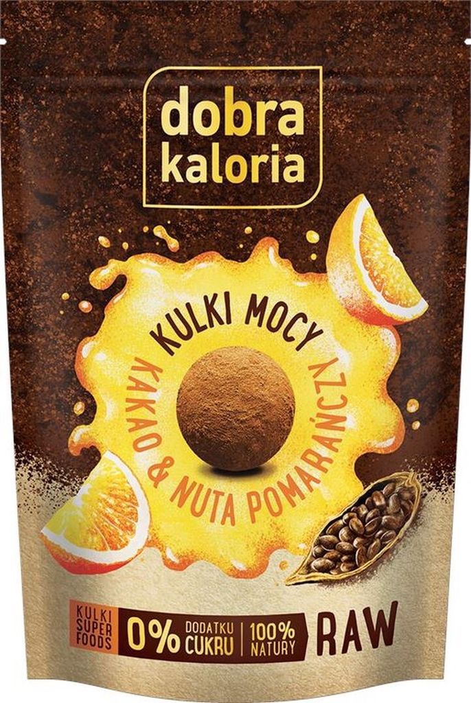 Kulki kakaowe o smaku pomarańczowym 65 g Produktbild 