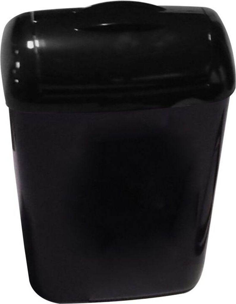 PlastiQline 2020 Hygiene-Abfallbehälter 8 Liter Kunststoff schwarz PQXH8