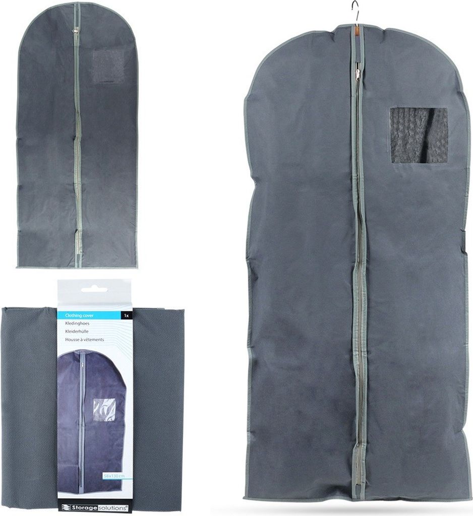 Kleidersack Anzugtasche Kleiderhülle Kleiderschutzhülle 58x130 cm