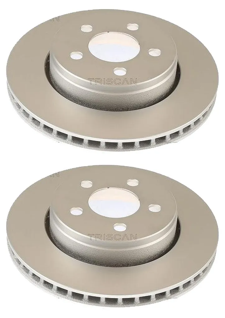 Finis les bruits de freinage : Disques ventilés 302 mm TRISCAN DODGE NITRO
