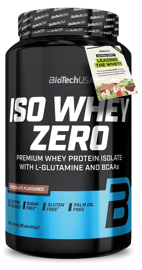 BioTech Iso Whey Zero, 908g Productafbeelding 
