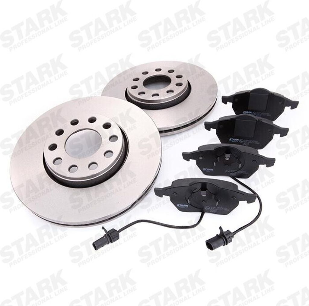 STARK SKBK-1090093 - OE 4B0615116 Bremsscheiben und -beläge für A4 (8D), A4 (8E), A4 (8H), A6 (4A), A6 (4B), Exeo (3R), Superb I (3U), Passat (3B)