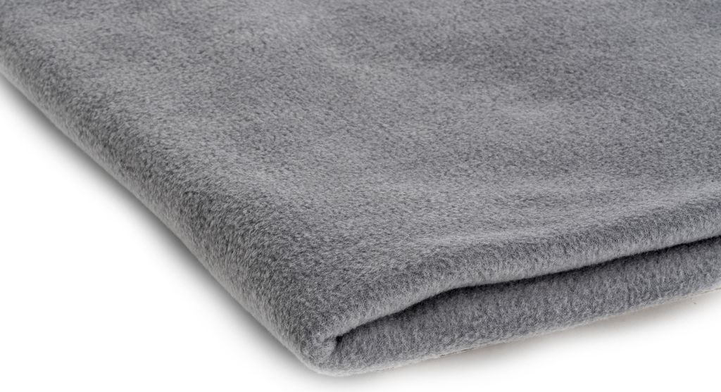 Polární fleecová tkanina 200 g/m2 Grafitová 50 x 155 cm Obrázek produktu 