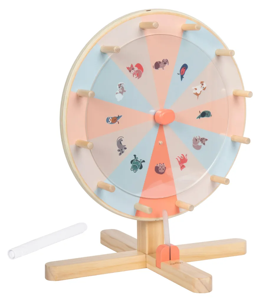 Grande roue en bois Small Foot Copains de jardin - Jouet d'éveil 11371
