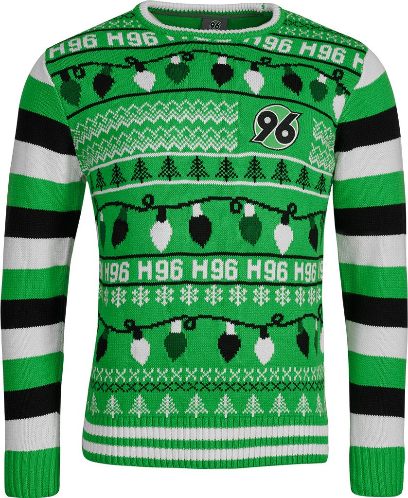 Hannover 96 H96 Weihnachtssweater LED Gr. 2XL